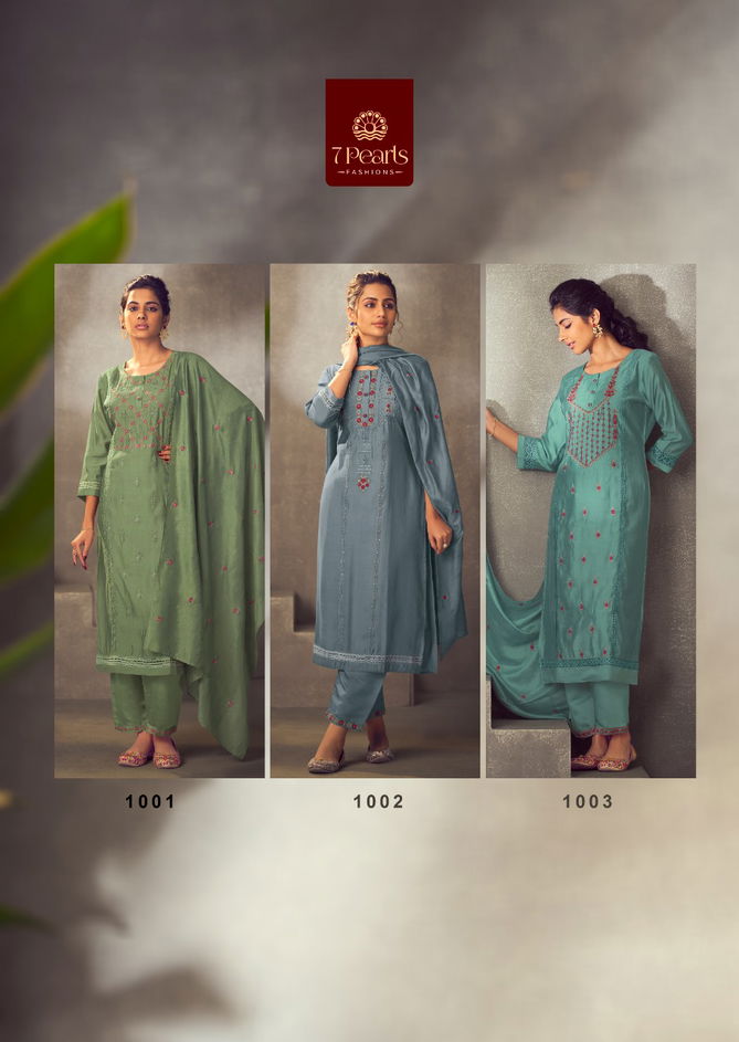 7 Pearls Rhea Designer Festive Wear Wholesale Readymade Salwar Suits
